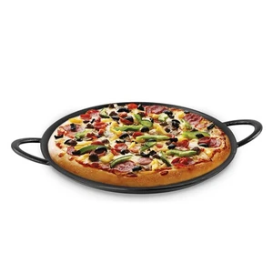 Pizza tavası - Çap(Ø)30 Cm - Mat Siyah
