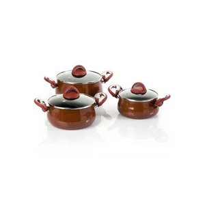 Granit Teflon 3 Lü Güveç Set