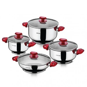 Arian Sümbül 8 Parça Tencere Takımı 16-20-24-24