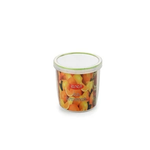 Bora Plastik Contalı Vidalı Saklama Kabı 1060ML NO:9 BO058
