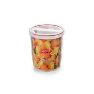 Bora Plastik  Contalı Vidalı Saklama Kabı 1800ML NO:12 1,80 Litre BO061