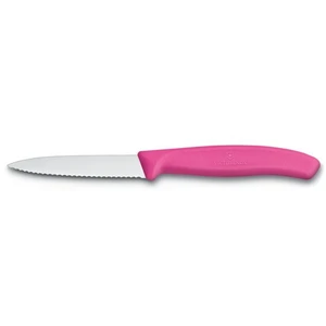8Cm Soyma Bıçağı (Testere Ağızlı) - Pembe