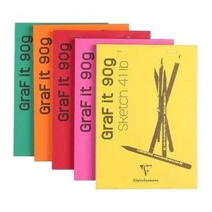 Graf İt Beyaz Çizim Blok 80 Yaprak 90 Gr. A4