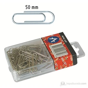 Metal Ataş 50 mm Plastik Dikdörtgen Kutu (25 gr)