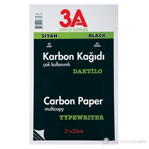 3A Karbon Kağıdı 50'li paket