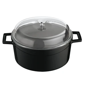 Yuvarlak Tencere -Çap(Ø)24 Cm. Siyah