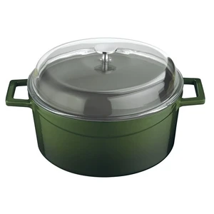 Yuvarlak Tencere -Çap(Ø)24 Cm. Yeşil