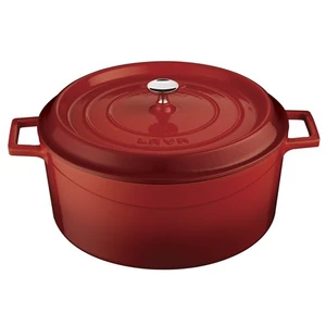 Yuvarlak Tencere -Çap(Ø)28 cm. Kırmızı