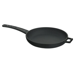 Kızartma Tavası Çap(Ø)20 Cm. Metal Kulplu Siyah
