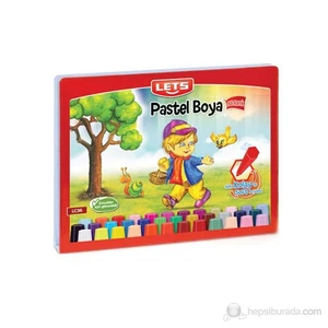 Lets Kutulu Pastel Boya 36'lı