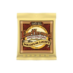 Ernie Ball P02003 Earthwood Medium Light 80/20 Bronze 0.12 - 0.54 Akustik Gitar Teli