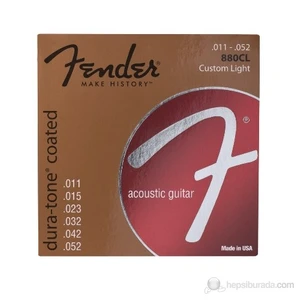 Dura-Tone Coated, 80/20 Acoustic Guitar Str