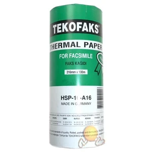 TEKOFAKS 210x100m FAKS KAĞIDI
