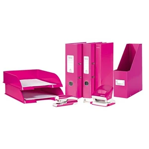 Wow 9991 Ofis Seti Metalik Pembe