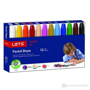 Lets L-6120 Pastel Boya 12 Li Paket
