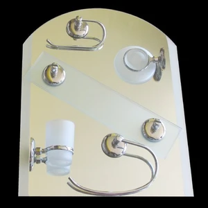 Banyo Ayna Seti 43x53 cm 6 Parça Model 240