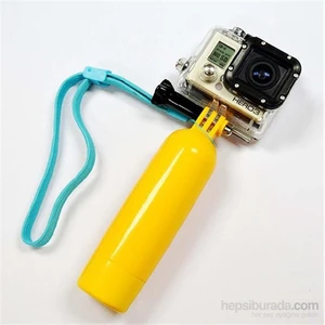 Gopro Hero 2 3 3+ 4, Batmaz Şamandıra Monopod (Düz)
