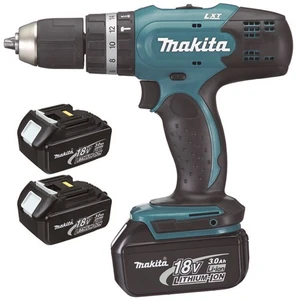 DHP453SFE3 18V 3.0 Ah 3 Akülü Darbeli Matkap Vidalama