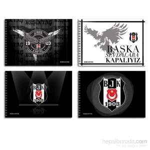 Keskin Color 300115-64 Beşiktaş 17x25 cm Resim Defteri 15 Yaprak