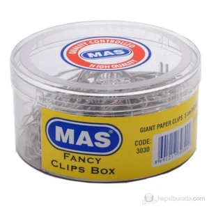 Mas 3030 Silindir Kutuda Nikelli Ataş 5 Cm.(120 Ad)