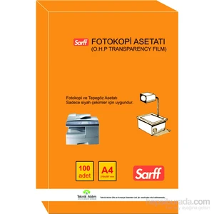 Fotokopi Asetatı A4 100 adet