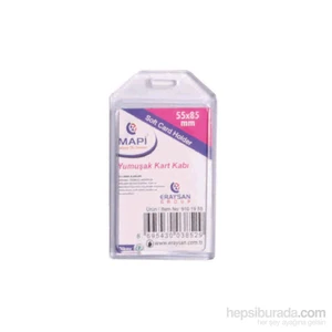 Yumuşak Kart Kabı 54X85mm Dikey 50Adet