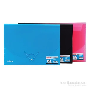 Siyah 13 Bölmeli Dosya