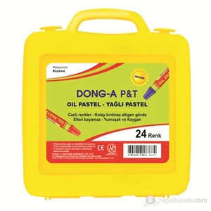 Dong-A 24 Renk Pastel Boya (Plastik Çantalı)