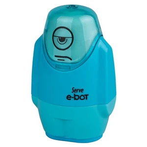 E-Bot Kalemtraş-Silgi Mavi