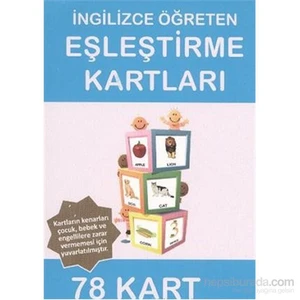 İngilizce Öğreten Eşleştirme Kartları