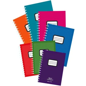 UC SPİRALLİ DEFTER A4 72 YAPRAK KARELİ