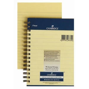 Defter Cambridge A6 Sarı 70 Yp. Çizgili M145434