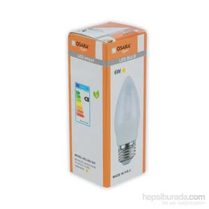 Osakalight 6W-50watt Led Mum Avize  Ampulü E27 Günışığı