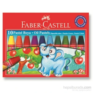 Karton Kutu  Pastel Boya, 10 Renk (5282125310)