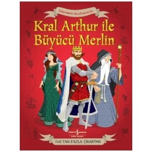Çıkartmalı Kıyafetleriyle Kral Arthur Ve Büyücü Merlin-Struan Reid