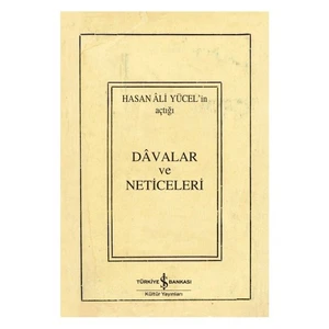 Davalar Ve Neticeleri-Hasan Ali Yücel
