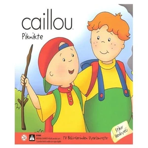 Caillou - Piknikte (Sticker Hediyeli)