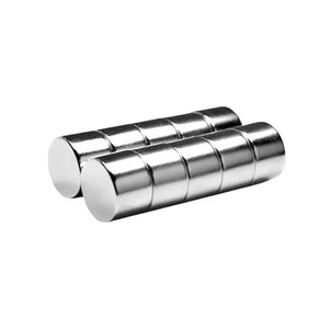 Neodyum Mıknatıs Silindir D15x10 mm (4'lü Paket)