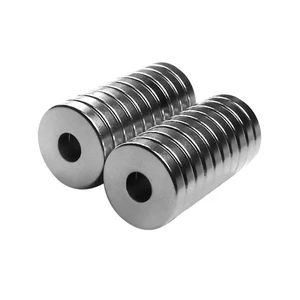 Neodyum Mıknatıs Halka D15xd5x3 mm (8'li Paket)