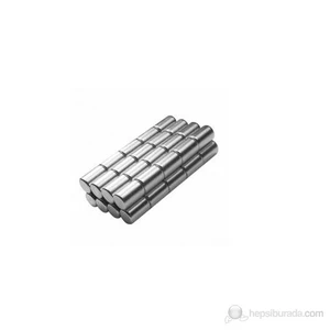 Neodyum Mıknatıs Silindir D4x6 Mm (60'lı Paket)