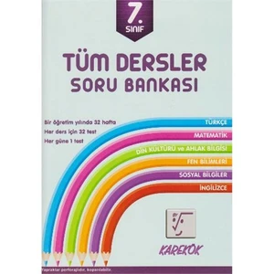 Karekök Yayıncılık 7. Sınıf Tüm Dersler Soru Bankası
