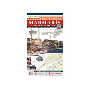 Touristmap Marmaris-Datça Harita, Plan ve Rehberi