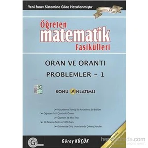 Gür Yayınları Öğreten Matematik Fasikülleri Oran Ve Orantı Problemler