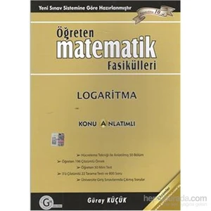 Gür Yayınları Öğreten Matematik Fasikülleri Logaritma Konu Anlatımlı