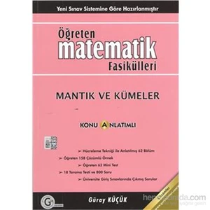 Gür Yayınları Öğreten Matematik Fasikülleri Mantık Ve Kümeler Konu Anlatımlı