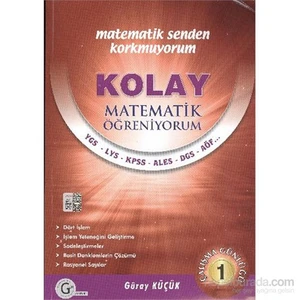 Gür Yayınları Kolay Matematik Öğreniyorum 1