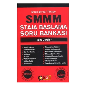 Smmm Staja Başlama Soru Bankası - Ercan Serdar Toksoy