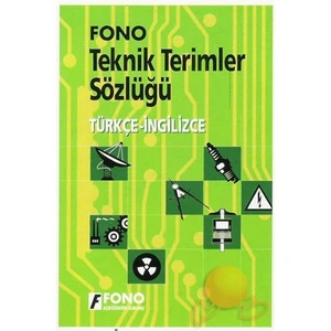 Fono Yayınları Fono Türkçe / İngilizce Teknik Terimler Sözlüğü