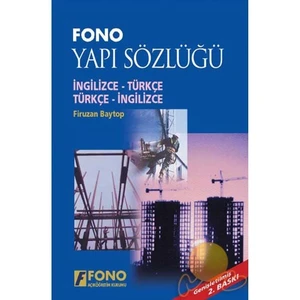 Fono Yayınları Fono İngilizce / Türkçe - Türkçe / İngilizce Yapı Terimleri