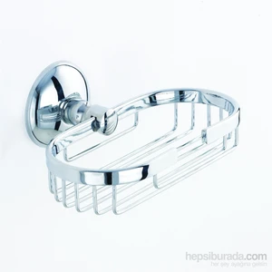 Oval Rozetli Pirinç Sabunluk